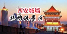 大鸡巴狂躁黑丝美女中国陕西-西安城墙旅游风景区